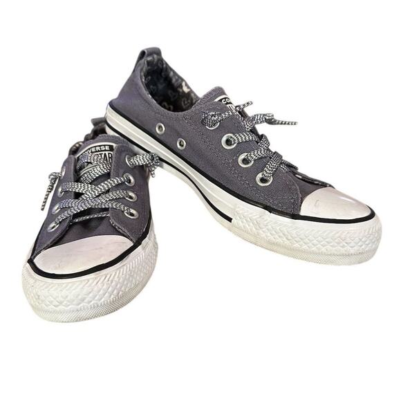 Converse Women's Chuck Taylor Shoreline Slip-On Sneakers Gray Size 7 - Picture 1 of 10